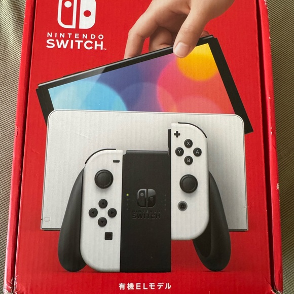 Nintendo Other - Nintendo Switch Console Organic EL Model (OLED) White Joy-Con (NEW)